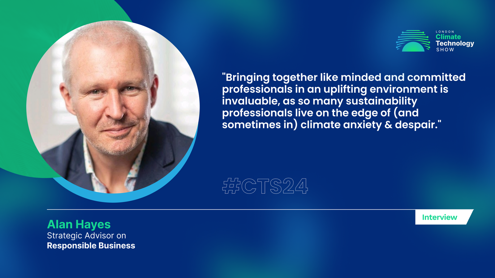 Interview with Alan Hayes, Strategic Advisor on Responsible Business