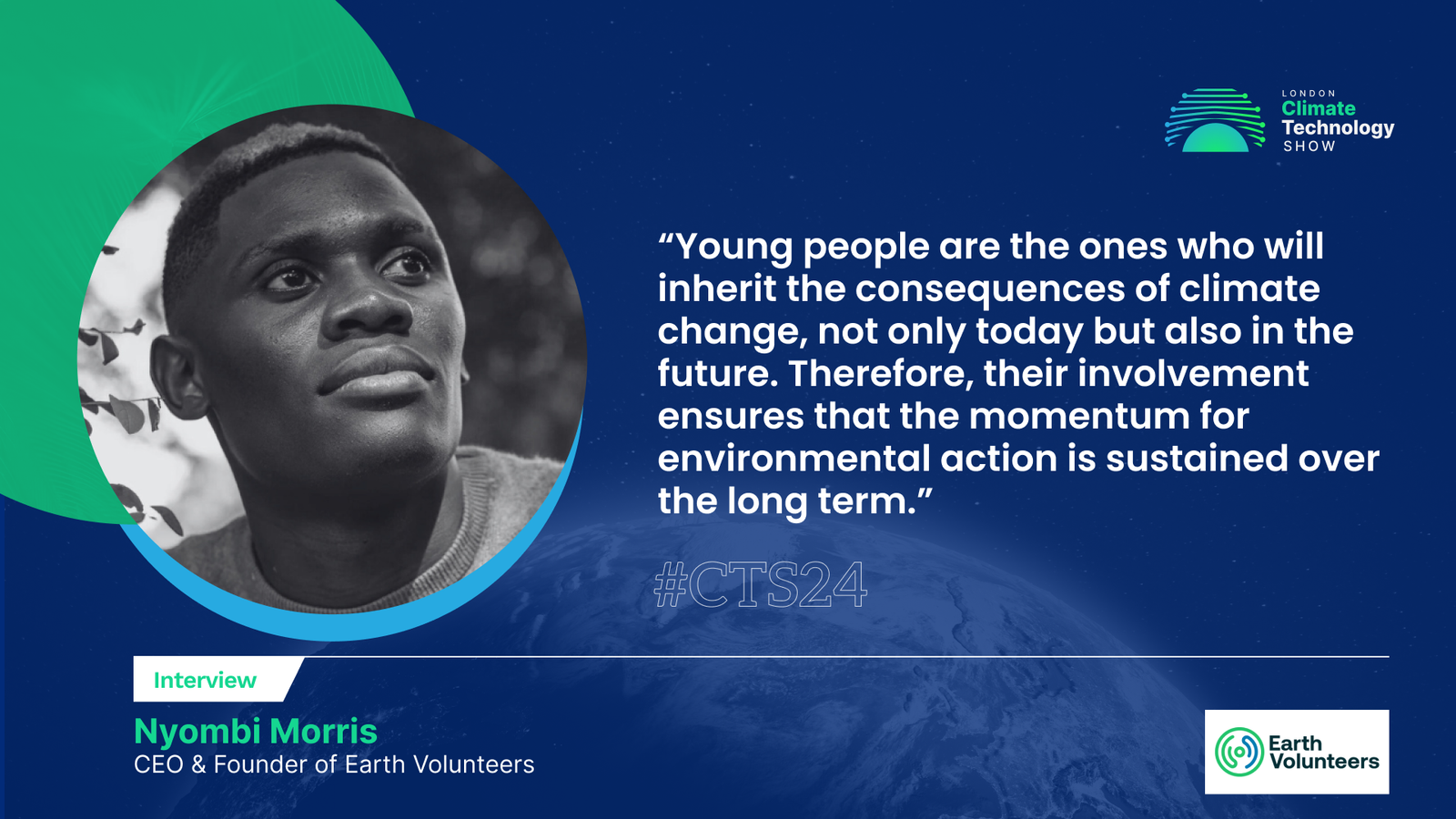 Interview with Nyombi Morris, CEO & Founder of Earth Volunteers