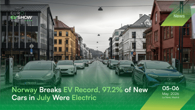 Norway Breaks EV Record, 97.2% of New Cars in July Were Electric